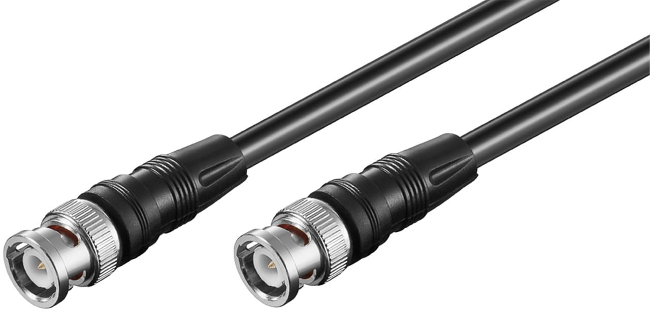 Microconnect 50088 cavo coassiale 10 m BNC Nero (BNC - BNC 10m M-M - RG 58 - 50 OHM - shielded - Warranty: 300M)