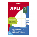 Apli Etichette Bianche 34 x 67 mm - Ideali per Scriverci sopra - 10 Fogli