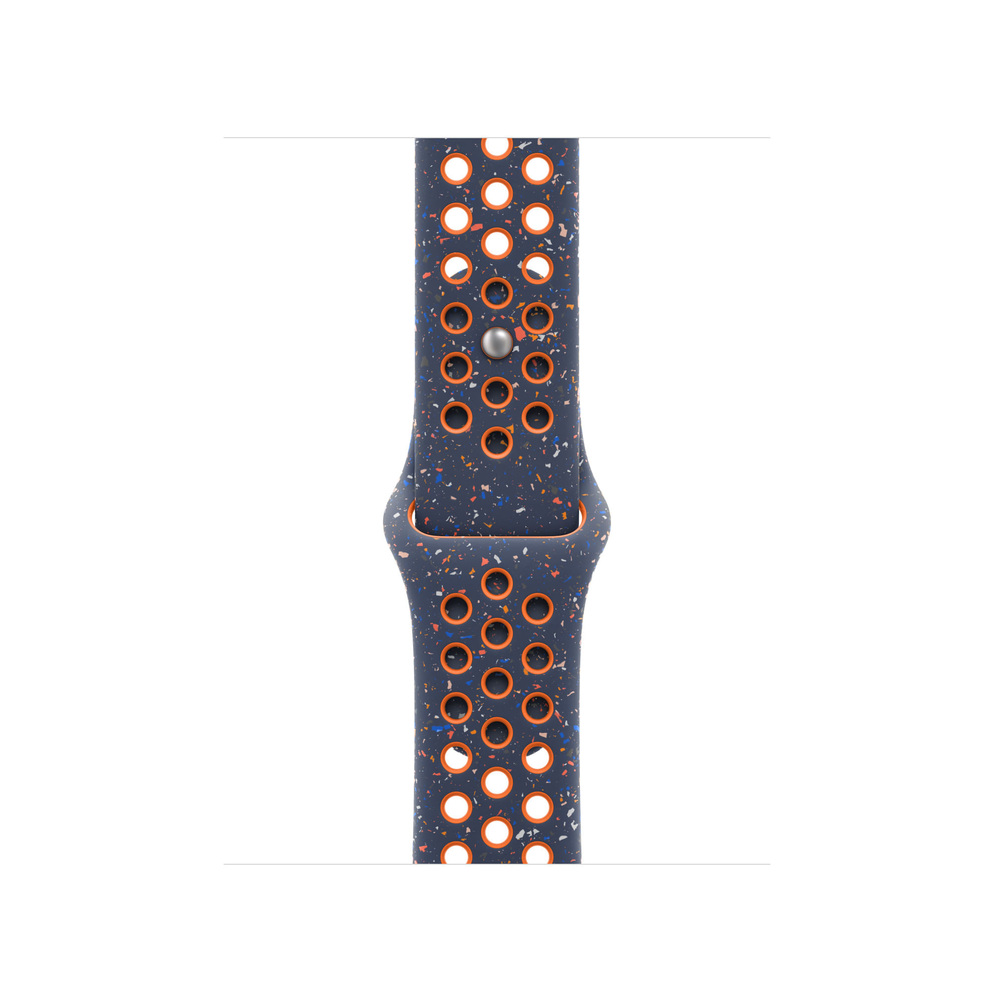Apple MYJW3ZM/A accessorio indossabile intelligente Band Blu Arancione Fluoroelastomero (42MM BLUE FLAME NIKE - SPORT BA