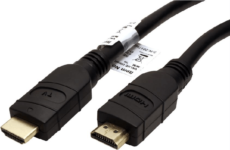 VALUE 14993453 cavo HDMI 20 m HDMI tipo A (Standard) Nero