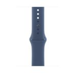 Apple MXLW3ZM/A accessorio indossabile intelligente Band Blu Fluoroelastomero (46MM DENIM SPORT BAND - M/L - .)
