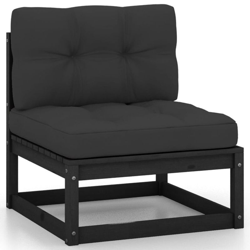 vidaXL-Set-Divani-da-Giardino-8-pz-con-Cuscini-Legno-Massello-di-Pino