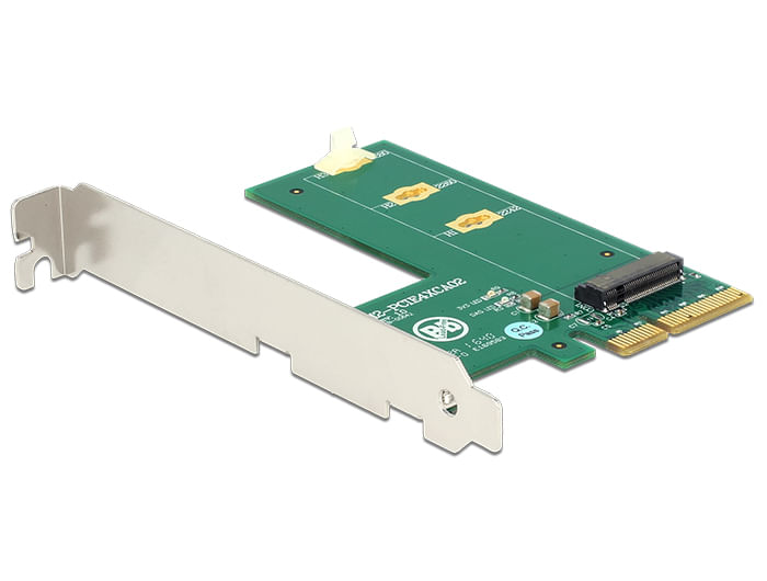 DeLOCK-PCI-Express-x4-Card->-1-x-internal-NVMe-M.2-Key-M---Speicher-Controller---1-Sender-Kanal---M.2-Card---PCIe-3.0-x4