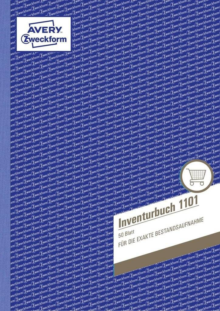 AVERY Zweckform Libro d'inventario Libro d'inventario 1101 DIN A4 1x 50 pagine