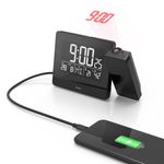 Hama-Plus-Charge-Sveglia-digitale-Nero--Hama-Plus-Charge---alarmur---elektroni-