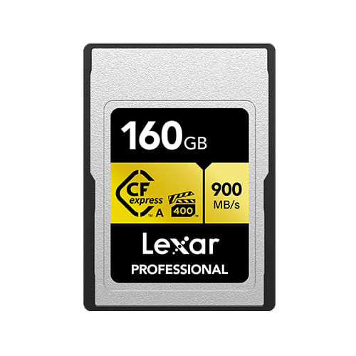 Lexar LCAGOLD160G-RNENG memoria flash 160 GB CFexpress (Memory Card 160 Gb Cfexpress - Warranty 12M)