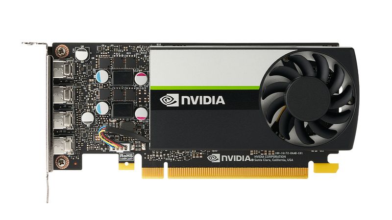 NVIDIA-T1000---CARTE-GRAPHIQUE---T1000---4-GO-GDDR6---PCIE-3.0-X16-PROFIL-BAS---4-X-MINI-DISPLAYPORT