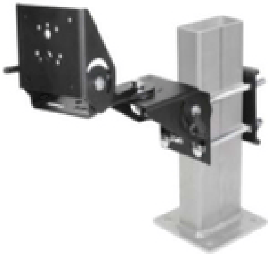 GAMBER JOHNSON Gamber-Johnson 7160-0420 kit di fissaggio Nero Acciaio
