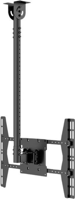 Supporto-a-soffitto-HAGOR-600x400mm-50kg-49-65---inclinabile-girevole-3m-nero