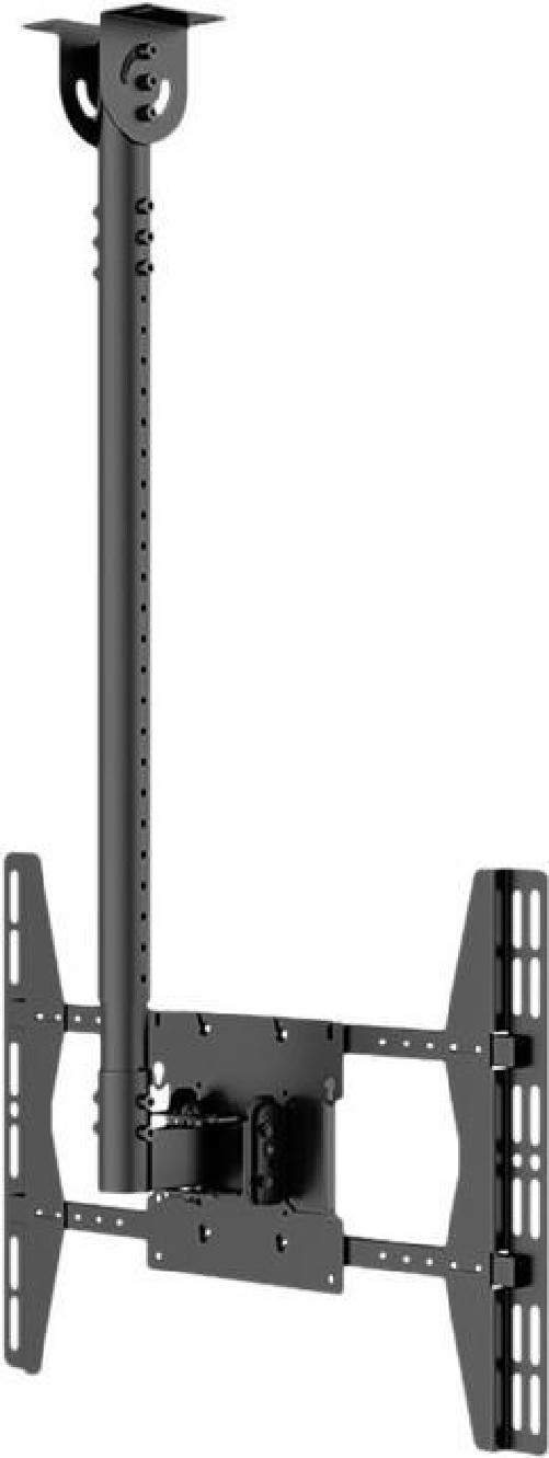 Supporto-a-soffitto-HAGOR-600x400mm-50kg-49-65---inclinabile-girevole-3m-nero