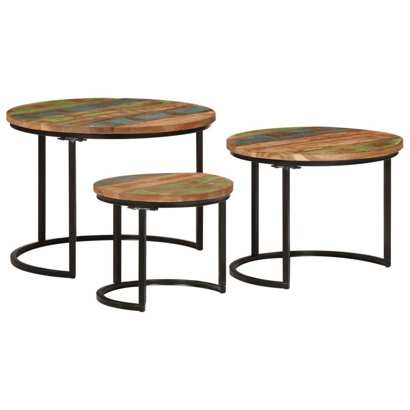 vidaXL-Tavolini-a-Incastro-3-pz-in-Legno-Massello-di-Recupero