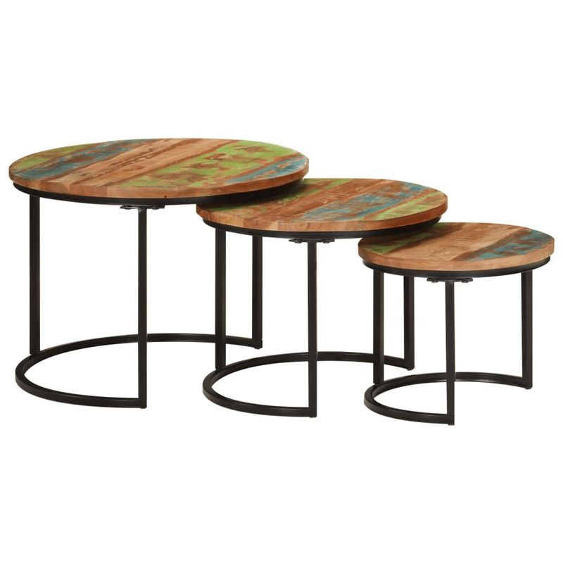 vidaXL-Tavolini-a-Incastro-3-pz-in-Legno-Massello-di-Recupero