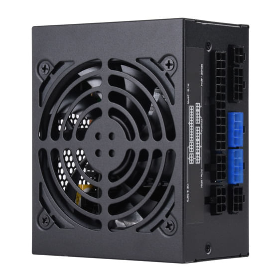 SST-SX650-G-V1.1-650-W-nero-Gestione-cavi-4x-PCIe-650-Watt