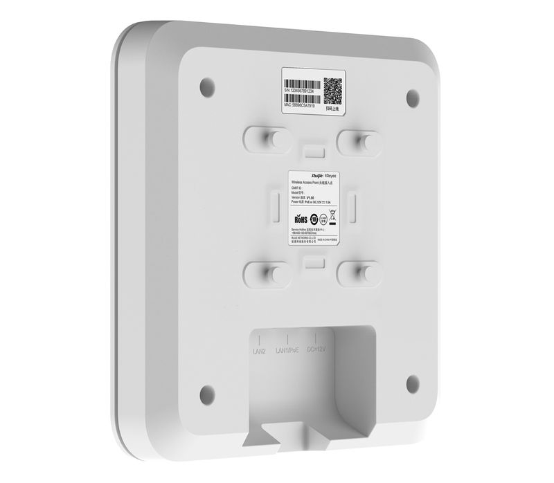 Reyee-AP-AX1800-WiFi6-Doppio-soffitto-per-interni-2x2-MIMO