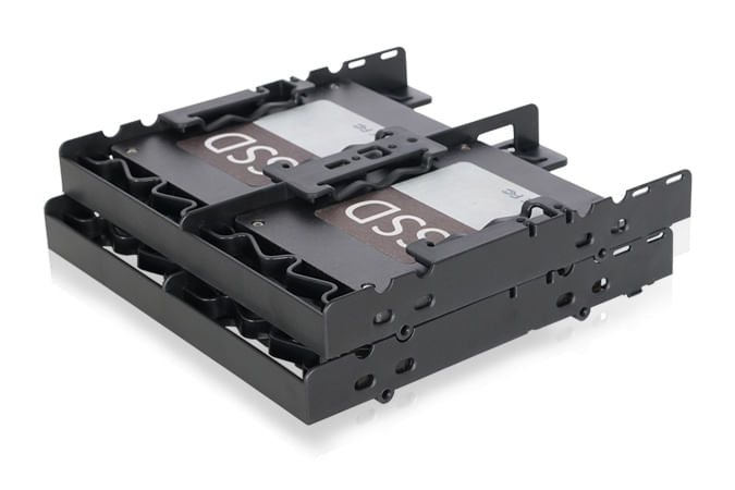 IcyDock-FLEX-FIT-Quattro-MB344SP---4x2.5--HDD---SSD-Bracket-for-External-5.25--Bay