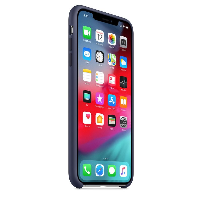 iPhone-XS-Max-Silicone-Case---Midnight-Blue