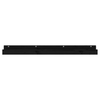 vidaXL-Mensole-da-Parete-2pz-Nero-110x12x9cm-in-Legno-Massello-di-Pino