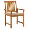 vidaXL-Sedie-da-Giardino-con-Cuscini-8-pz-in-Legno-Massello-di-Acacia