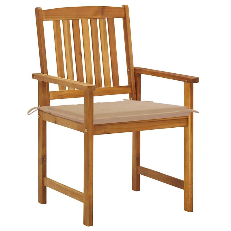 vidaXL-Sedie-da-Giardino-con-Cuscini-8-pz-in-Legno-Massello-di-Acacia