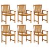 vidaXL-Sedie-da-Giardino-con-Cuscini-8-pz-in-Legno-Massello-di-Acacia