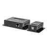 Lindy-42681-moltiplicatore-di-rete-Ricevitore-e-trasmettitore-di-rete-Nero--USB-2.0-Cat.5-Extender-50m---Power-over-RJ4