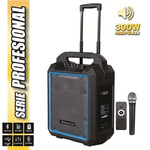 CoolSound Pro 300 BLUETOH AUTOPLIFICATO 300W 10 80W RMS con batteria - USB SD MIC.Jack 6.3 mm - 1 microfono Pro Cool - D