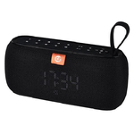 Coolsound Orologio Altoparlante Bluetooth 10W - Funzione Orologio - Autonomia fino a 4h - USB MicroSD - Vivavoce - Impermeabilità IPX4