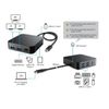 eSTUFF-GLB232003-replicatore-di-porte-e-docking-station-per-laptop-Cablato-USB-2.0-Type-C-Nero--Dual-2K-USB-C-Mini-Docki
