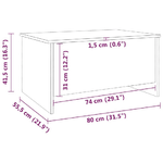 Tavolino-Rovere-Marrone-80x555x415-cm-in-Legno-Multistrato