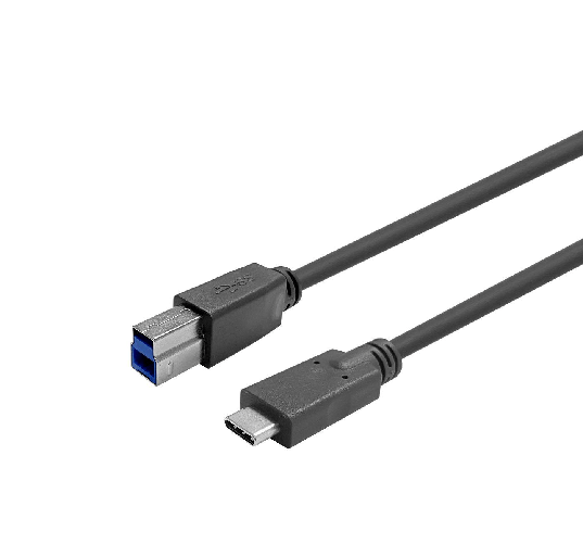 Vivolink PROUSBCBMM7.5 cavo USB 7,5 m USB 3.2 Gen 1 [3.1 Gen 1] USB C USB B Nero (USB-C male - B male Cable - 7,5m Black