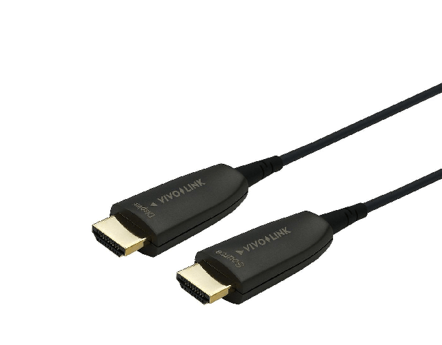 Vivolink PROHDMIOP8K10 cavo HDMI 10 m HDMI tipo A [Standard] Nero (OPTIC HDMI 8K CABLE 10 meter - . - Warranty: 144M)