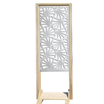 CAMPANE - Separè - Paravento modulabile - 70x190cm - in Legno e PVC Bianco