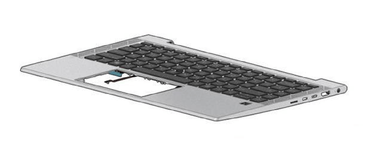 HP M07090-041 ricambio per notebook Tastiera (SPS-TOPCVR W/KB CP+PS BL - German M07090-041, Keyboard, - German, Keyboard
