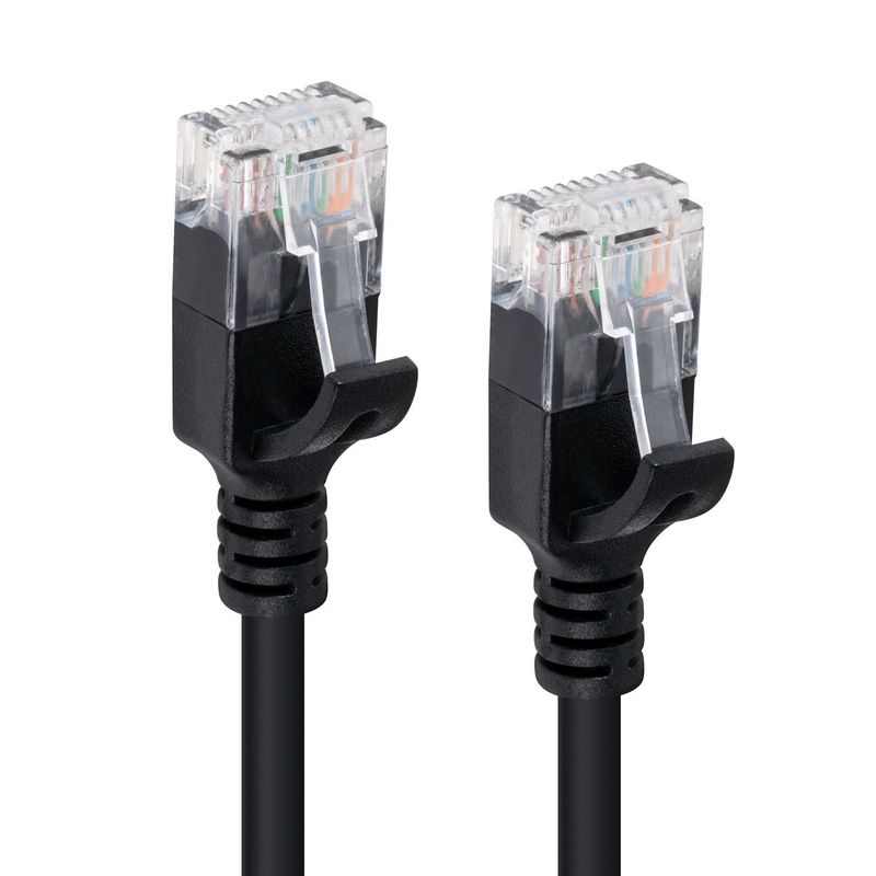 Microconnect-W125628039-cavo-di-rete-Nero-025-m-Cat6a-U-UTP--UTP---U-UTP-CAT6A-Slim-0.25M-Black---Unshielded-Network-Ca