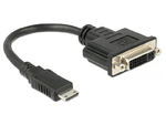 Adattatore-Hdmi-Mini-C-Maschio---Dvi-24-5-Femmina-20-Cm-Delock