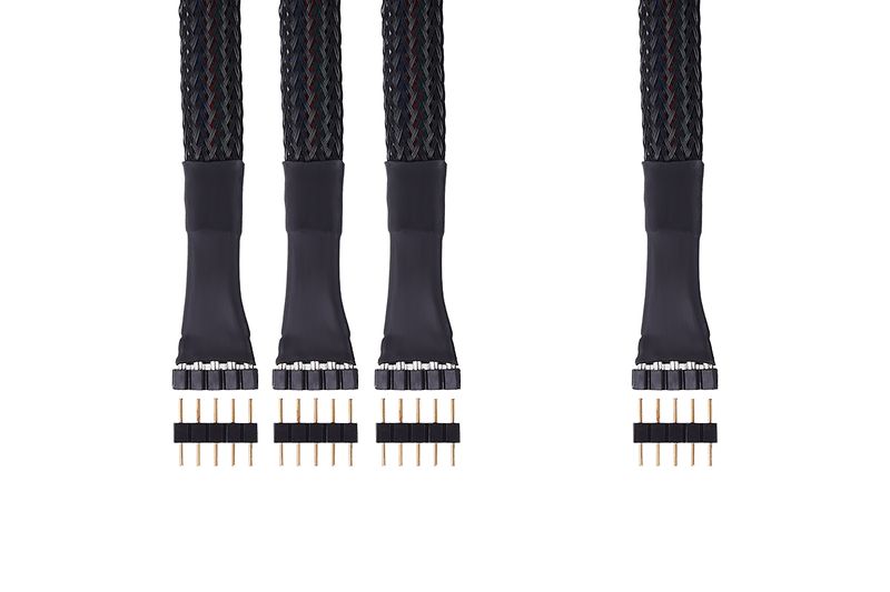 Alphacool-Y-Kabel-RGBW-5pol-auf-3x-5pol-inkl.-Stecker---Schwarz-60cm-EOL--18570-