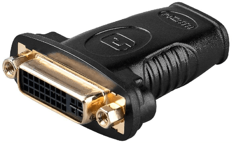 Microconnect-HDMIDVIFF-adattatore-per-inversione-del-genere-dei-cavi-HDMI-DVI-I-Nero--HDMI---DVI-I-Adaptor---HDMI-Femal
