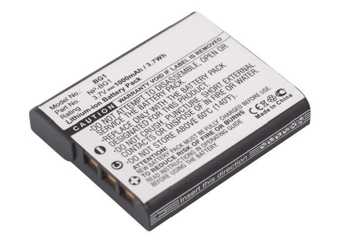 CoreParts MBXCAM-BA407 Batteria per fotocamera/videocamera Ioni di Litio 1000 mAh (Camera Battery for Sony 3.7Wh - Li-io