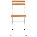 Sedie-Pieghevoli-da-Bistro-6-pz-Legno-Massello-Acacia-e-Acciaio