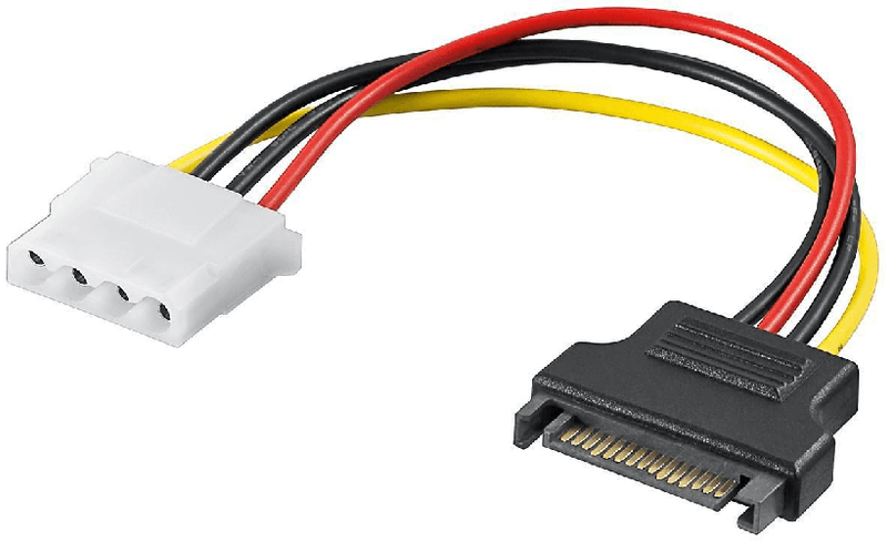 Microconnect-PI18041-cavo-di-alimentazione-interno-013-m--Internal-PC-Power-Supply-cable---SATA-15-Male---4pin-female--