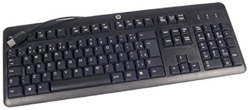 HP-672647-223-tastiera-USB-Ceco-Nero--Usb-Kb-Me-Cz-672647-223---Standard-Wired-672647-223---Standard-Wired-USB-Me