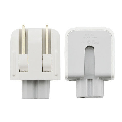 CoreParts-MSPA4258US-adattatore-e-invertitore-Interno-Bianco--Mains-plug-US---New-Apple-Duckhead-Duck-head---US-wall---