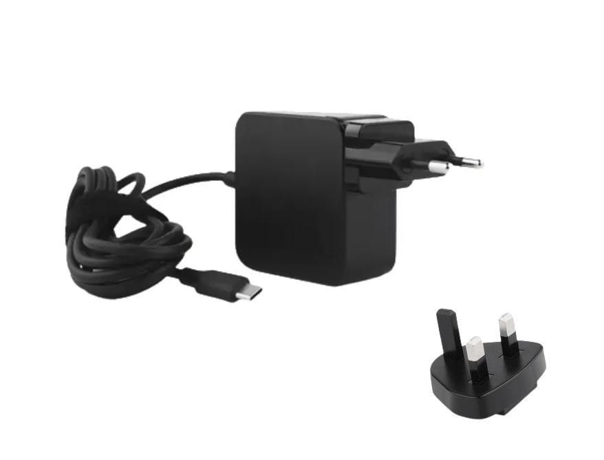 CoreParts MBXUSBC-AC0002 adattatore e invertitore Interno 65 W Nero (USB-C Power Adapter 65W - 65W 5V2.4A-20V3.2A USB PD