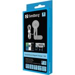 Sandberg-441-53-Caricabatterie-per-dispositivi-mobili-Smartphone-Grigio-USB-Carica-wireless-Auto-Interno--ScreenMount-M