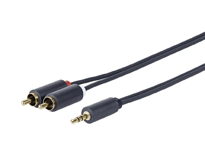 Vivolink PROMJRCA10 cavo audio 10 m 3.5mm 2 x RCA Nero (3.5MM - 2 X RCA M-M - . - Warranty: 144M)