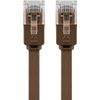 wentronic---Patch-Kabel---RJ-45--M--bis-RJ-45--M----50m---UTP---CAT-6---geformt-flach---braun--95897-
