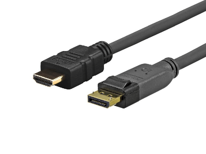 Vivolink 1.0m Displayport - HDMI 1 m Nero (PRO DISPLAYPORT - HDMI 4K - . - Warranty: 144M)