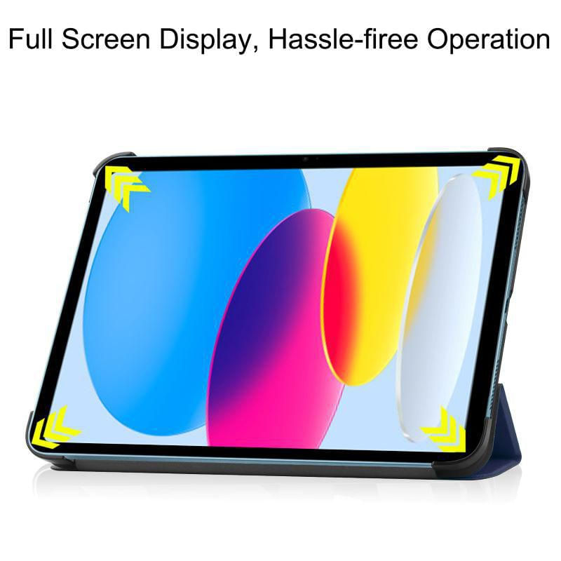 CoreParts-TABX-IP10-COVER2-custodia-per-tablet-277-cm--10.9--Custodia-flip-a-libro-Blu--Tri-fold-Caster-Hard-Shell---Co