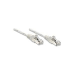 Intellinet - Patch-Kabel - RJ-45 (M) - RJ-45 (M) - 2,0m - SFTP - CAT 5e - gepresst, glatt - Grau (330527)