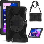 ESTUFF ES681906-BULK custodia per tablet 25,6 cm [10.1] Cover Nero (AUSTIN Defender Case Lenovo - TAB M10 3rd Gen 2022 1